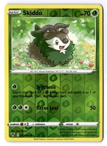 Skiddo Reverse Holo Common SWSH04: Vivid Voltage 017/185 NM - Bild 1 von 2