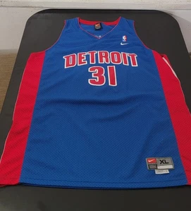 Maglia Nike NBA Detriot Pistons Darko Milicic XL (CUCITA) - Foto 1 di 9