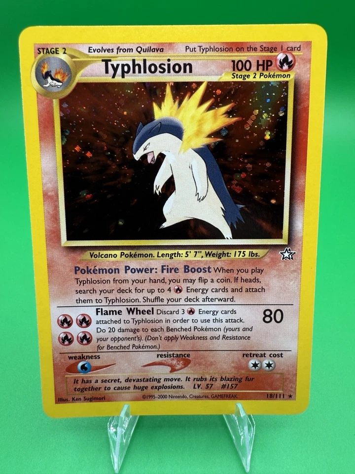 Typhlosion 18/111 Neo Genesis Holo - Image 1 of 4