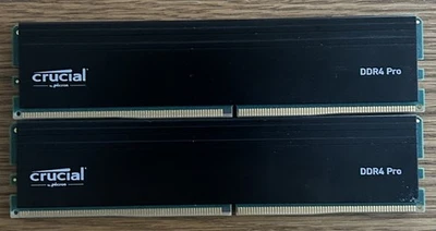Crucial Pro 32GB DDR4-3200 UDIMM Memory - CP2K16G4DFRA32A - Image 1 of 3