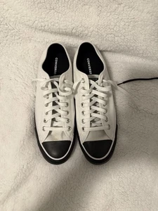 converse white low top Men’s 10 Women’s 12 - Bild 1 von 7