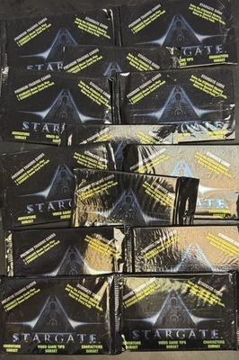 13 paquetes sellados de tarjetas coleccionables Stargate Foto 1 de 2