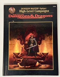Advanced Dungeons & Dragons High Level Campaigns 1995 #2156 AD&D RPG - Picture 1 of 14