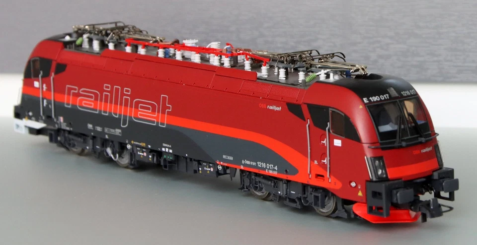 Roco 73248 E-Lok Taurus Baureihe BR 1216 017-4 Railjet RJ ÖBB mit Sound - Bild 1 von 4