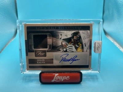 David Ragan 2025 Panini Turn Four Get A Grip Signatures Auto 18/25 UPS Ford - Image 1 of 2