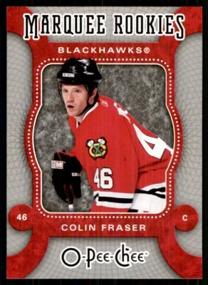 2007-08 O-Pee-Chee Colin Fraser RC Chicago Blackhawks #519 - Image 1 of 2