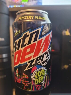 Mountain VooDEW 2023 Zero Sugar - Raro - Lata de 12 oz sin abrir Foto 1 de 4