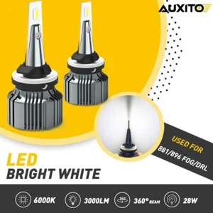 881 886 898 LED Fog Light Driving Bulbs DRL 6000K White Canbus for Chevy Dodge - Picture 1 of 12