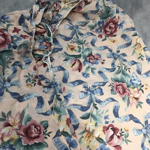 Vintage Band Rankgitter Floral 80er Queen Spannbettlaken Krone Basteln Neu ohne Etikett - Bild 1 von 6