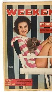 NATALIE WOOD Zigeunerfilm LAURENCE HARVEY Suzanne Leroy WEEKEND Magazin 1960er UK - Bild 1 von 2