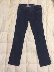 Boys VOLCOM 2x4 Dark Blue Denim Straight Jeans, Size 28/16 - Picture 1 of 12