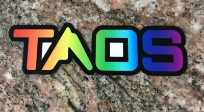 Taos Ski Sticker - Skiing Snowboard Skiis New Mexico Mountain Sports