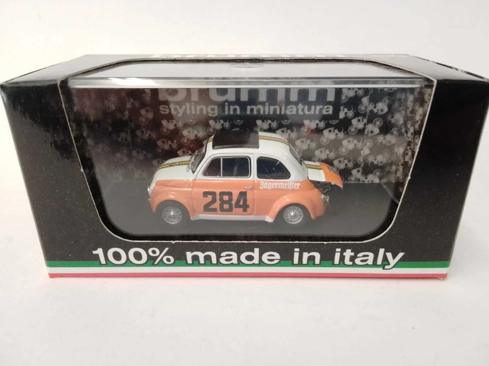 Brumm Fiat Abarth 695 SS #264 Menapace Colle della Maddalena 1973 1/43 R496 - Immagine 1 di 2