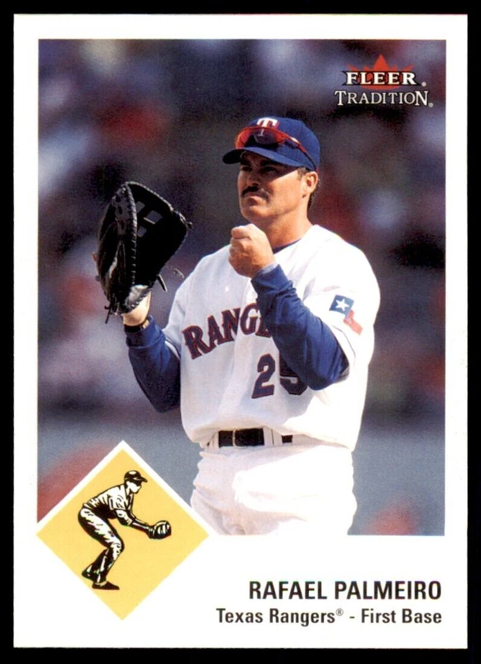 2003 Fleer Tradition Rafael Palmeiro Texas Rangers #375 - Image 1 of 2
