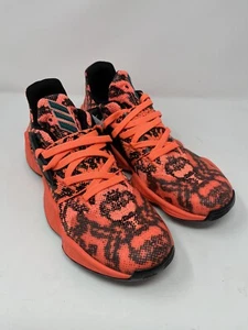 New  Adidas Harden Vol.4 Gila Monster/Coral Basketball Shoes Men Size 8 FV4151 - Picture 1 of 6