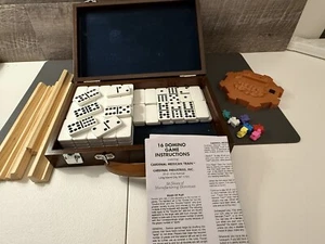 Colored Numbers Set,Double 12 Dominoes Set,Mexican Train Game Set with Hub, Numb - Picture 1 of 10