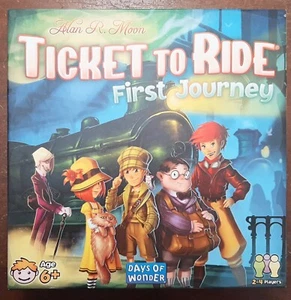 Ticket To Ride First Journey Game - Days of Wonder 720025 - Picture 1 of 6