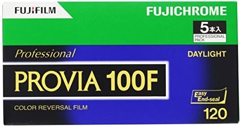 5 Rolls FUJIFILM Fuji 120 PROVIA100F EP NP12EX5 Color 6x9 6x8 6x7 6x6 6x4.5 NEW - Image 1 of 2