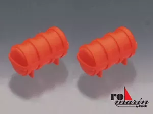 2 x Orange Robbe Life Raft's For Model Boats 1:25 Scale - Picture 1 of 1