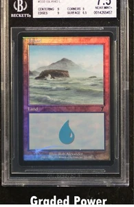 BGS 7th Edition Island BGS 7.5 (5457) Magic Beckett Graded MTG - Picture 1 of 2