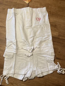 OP OCEAN PACIFIC WHITE  ROMPER JUMPER ONE PIECE SHORTS With TOP size 14 - Picture 1 of 2