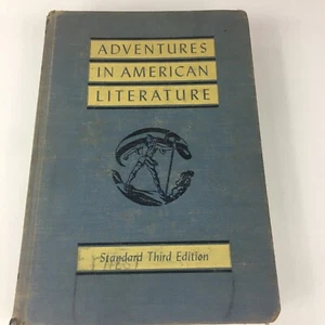 1941 Adventures in American Literature Third Ed. Inglis Gehlmann Bowman Foerster - Foto 1 di 12