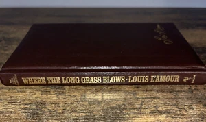 Louis L'Amour "Where the Long Grass Blows" Leatherette Edition  hardcover book - Picture 1 of 1