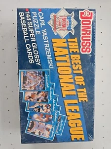 1990 Donruss The Best Of The National League Puzzle & Cards Sealed - Bild 1 von 4