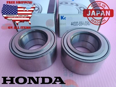 Cojinete de rueda delantera Koyo 2 92-05 Honda Civic 94-01 Acura Integra con ABS JAPÓN Foto 1 de 4
