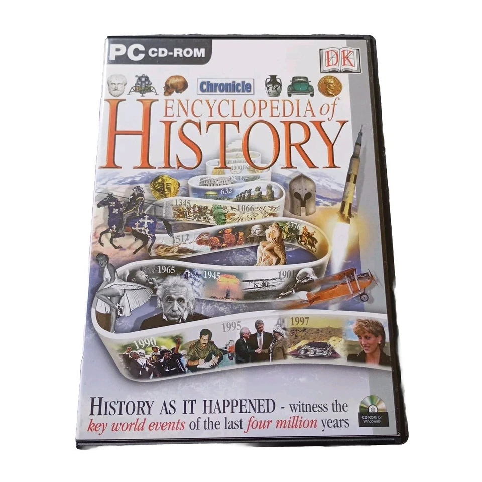 Encyclopedia of History - PC - CD-ROM - No Case  - Image 1 of 1
