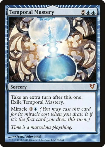 Temporal Mastery AVR NM MTG - Image 1 of 1