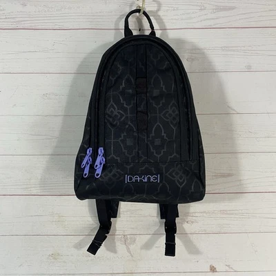 Dakine Cosmo 6.5L Small Backpack Black Floral/Purple Zippers New - Image 1 of 4
