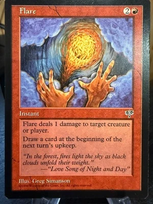 MTG Magic the Gathering Mirage Flare - Image 1 of 2