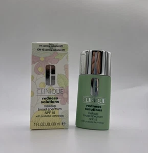 Clinique Redness Solutions Makeup SPF15 CN 10 Calming Alabaster NIB - Picture 1 of 2