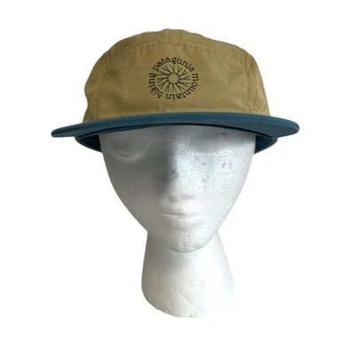 Patagonia Maclure 5 Panel Hat Mountain Biking Adjustable Khaki Outdoor - Image 1 of 4