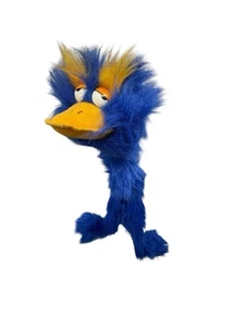 Blue Doozy Bird Marionette Walking String Puppe 30" 1994 Vintage Hosung - Bild 1 von 9