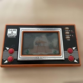 Game Watch Fire Attack Nintendo