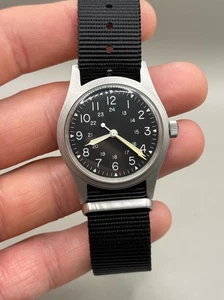 1987 Hamilton GG-W-113 US Military Watch MINT RUNNING - Picture 1 of 10
