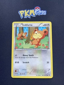 Pokemon Juego de Cartas Coleccionables Teddiursa Legendary Treasures RC15/RC25 Radiant Collection LP. - Imagen 1 de 3