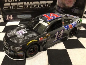 2016 Tony Stewart #14 Mobil 1 Last Ride Raced Version 1:24 NASCAR Diecast - Picture 1 of 18