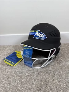Worth WBH-R1 6 1/2" to 7 1/2" Softball Batting Helmet - Picture 1 of 7