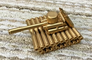 Trench Art Hand Made Tank Bullet Casing 6.6" - Picture 1 of 5
