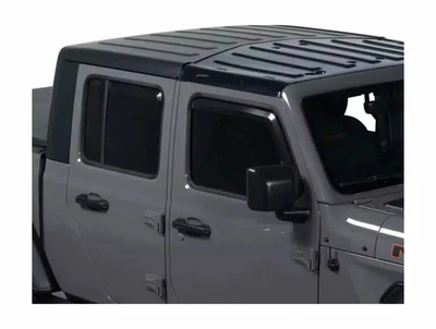 Putco Element Window Visors For Jeep Gladiator 20-25 Front/Rear-4 Piece Crew Cab Foto 1 de 4