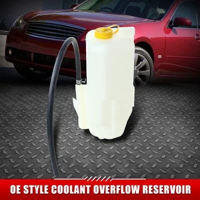 PARA 03-04 INFINITI M45 ESTILO OE REFRIGERANTE DESBORDAMIENTO DEPÓSITO BOTELLA+TAPA+MANGUERA Foto 1 de 4