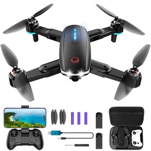 Drone with Camera, Mini Drone for Kids with 1080P HD FPV Camera, Brushless Mo... - Picture 1 of 7