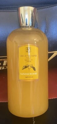 Sandalwood Skin Food 500ml by Geo F Trumper - Perfect for Sensitive Skin Travel - image 1 of 2