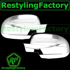 07-13 GMC Sierra+Yukon+Yukon XL Chrome Full Mirror Cover 1 piece Design - A Pair - Picture 1 of 1
