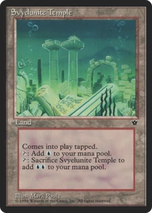 Svyelunite Temple X (4) MTG Fallen Empires - EX/NM - U102 - 4RCards - Picture 1 of 1