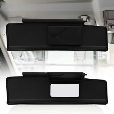Black Right Side Sun Visor For 2006-15 Mazda MX-5 Miata Convertible 2-Door 2.0L Foto 1 de 4