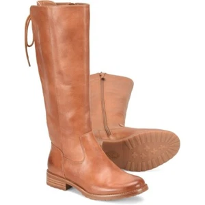 NIB Sofft Women's Sharnell Leather Boot In Luggage - Picture 1 of 5